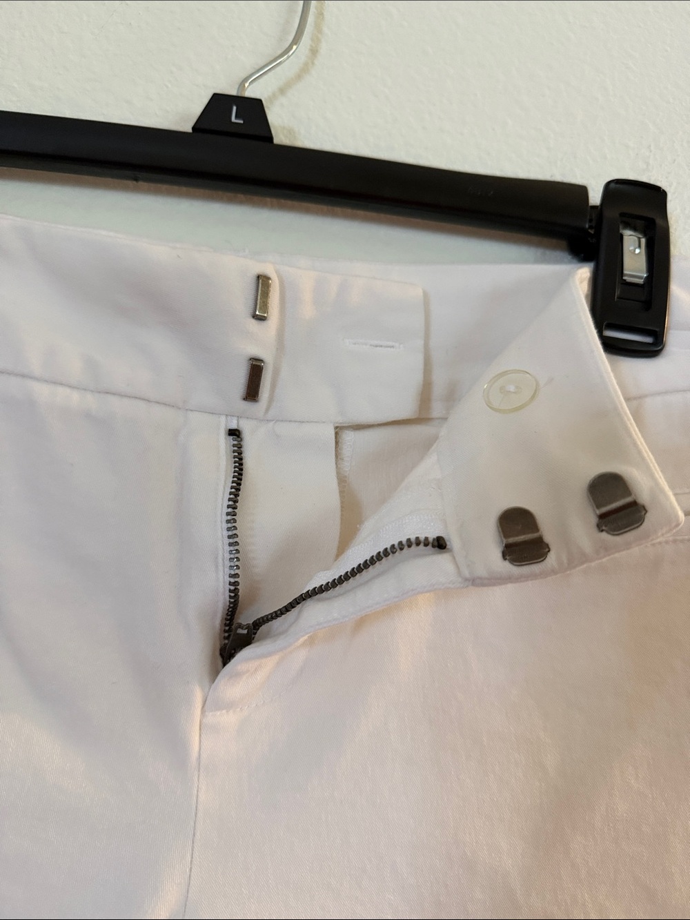 INC International Concepts Cream Tailored Bermuda Shorts - Picture 2 of 4